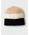 Шапка трикотажная для девочек бежевый,белый,черный