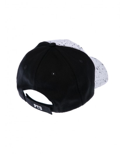 Кепка текстильная для мальчиков черный,белый