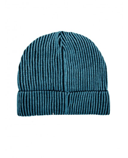 Шапка трикотажная для мальчиков бирюзовый