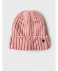 Шапка трикотажная для девочек светло-розовый