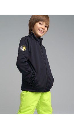 Толстовка флисовая для мальчика черный