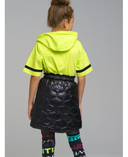 Юбка утепленная черный