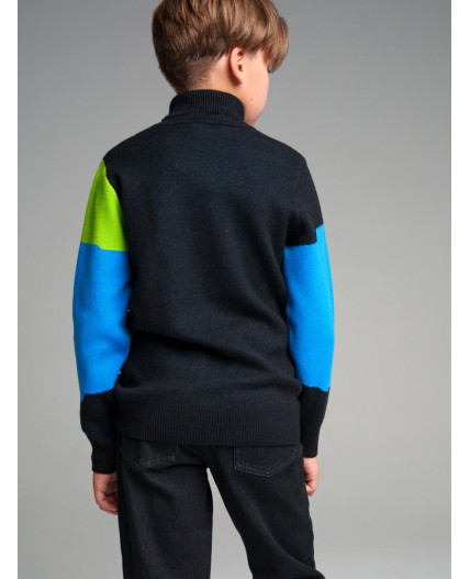 Свитер для мальчика черный,зеленый,синий