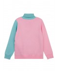 Свитер для девочки голубой,светло-розовый