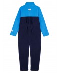 Комбинезон трикотажный для мальчиков синий,тёмно-синий