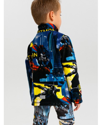 Куртка трикотажная для мальчиков разноцветный