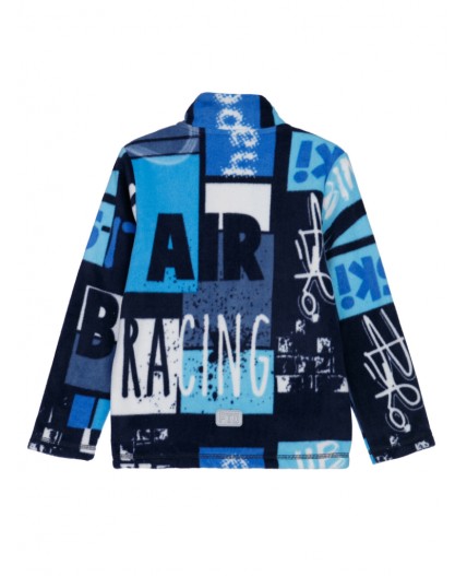 Куртка трикотажная для мальчиков разноцветный