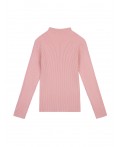 Джемпер трикотажный для девочек светло-розовый