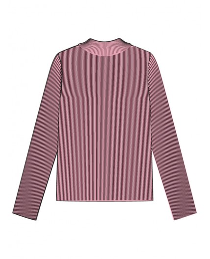 Джемпер трикотажный для девочек светло-розовый