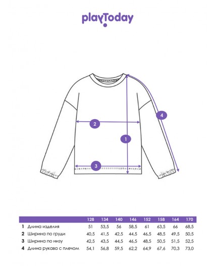 Фуфайка трикотажная для девочек (футболка с длинными рукавами) черный,белый