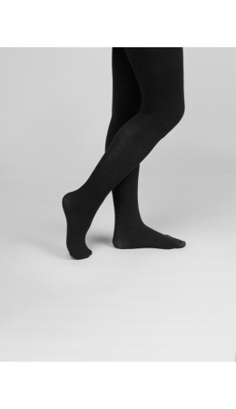 Колготки трикотажные для девочек черный