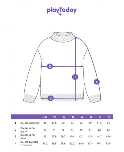 Свитер трикотажный для девочек зеленый,черный