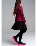 Юбка текстильная для девочек черный