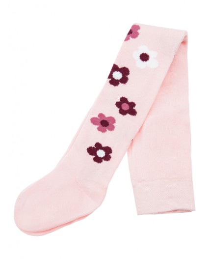 Колготки трикотажные для девочек розовый