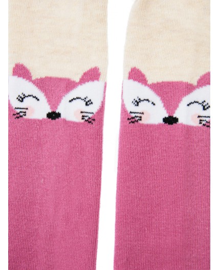 Колготки детские трикотажные для девочек разноцветный