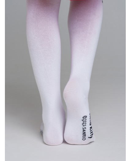 Колготки трикотажные для девочек белый