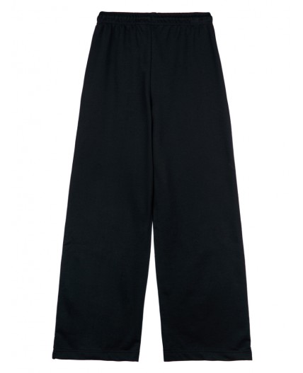 Брюки трикотажные для девочек черный