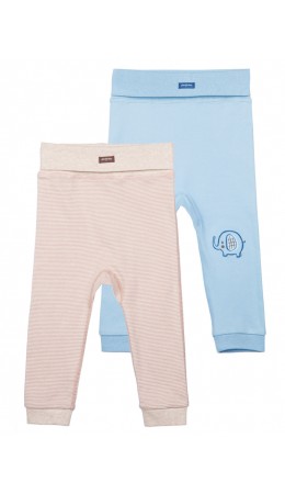 Ползунки детские трикотажные для мальчиков, 2 шт в комплекте разноцветный