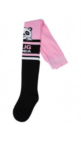 Колготки трикотажные для девочек светло-розовый,черный,белый