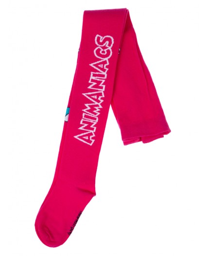 Колготки трикотажные для девочек розовый