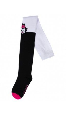 Колготки трикотажные для девочек белый,черный,розовый