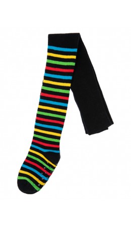 Колготки детские трикотажные для мальчиков черный