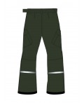 Брюки текстильные с полиуретановым покрытием для мальчиков темно-зеленый
