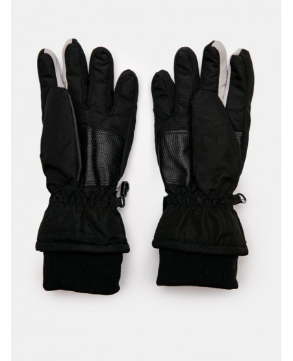 Перчатки текстильные для мальчиков черный