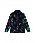Куртка трикотажная для мальчиков разноцветный