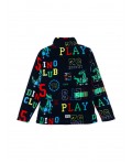 Куртка трикотажная для мальчиков разноцветный