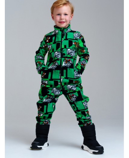 Комбинезон трикотажный для мальчиков разноцветный