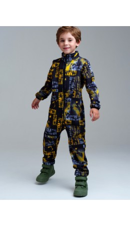 Комбинезон трикотажный для мальчиков разноцветный