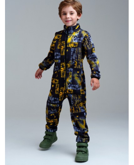 Комбинезон трикотажный для мальчиков разноцветный