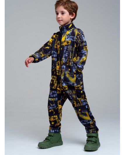 Комбинезон трикотажный для мальчиков разноцветный