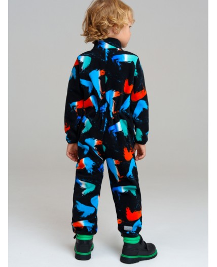 Комбинезон трикотажный для мальчиков разноцветный