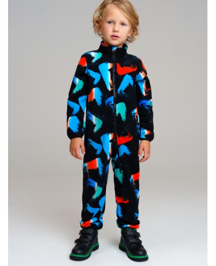 Комбинезон трикотажный для мальчиков разноцветный
