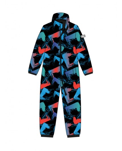 Комбинезон трикотажный для мальчиков разноцветный