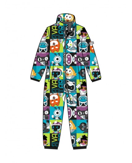 Комбинезон трикотажный для мальчиков разноцветный