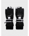Перчатки текстильные для мальчиков черный