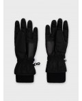 Перчатки текстильные для мальчиков черный