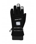Перчатки текстильные для мальчиков черный