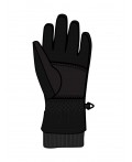 Перчатки текстильные для мальчиков черный