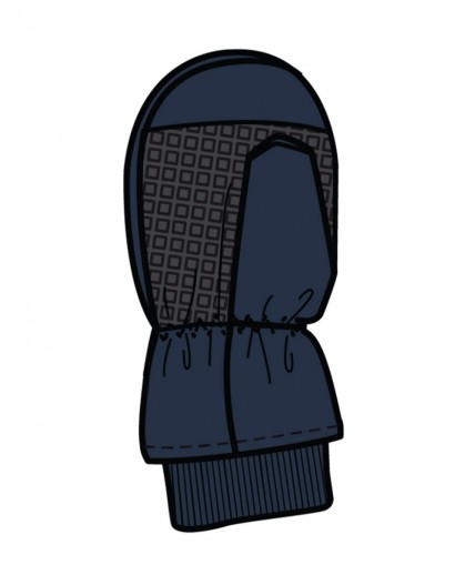 Варежки текстильные для мальчиков разноцветный