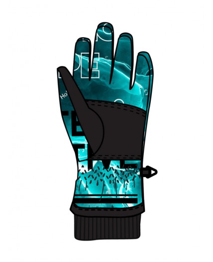 Перчатки текстильные для мальчиков разноцветный