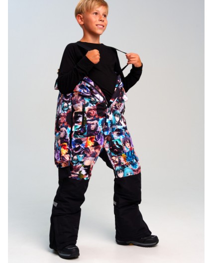 Комбинезон текстильный с полиуретановым покрытием для мальчиков разноцветный