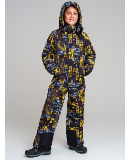 Комбинезон текстильный с полиуретановым покрытием для мальчиков разноцветный