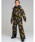 Комбинезон текстильный с полиуретановым покрытием для мальчиков разноцветный