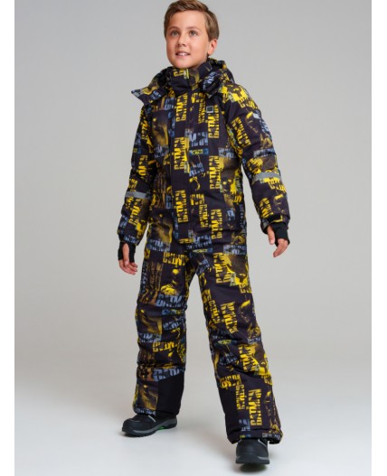 Комбинезон текстильный с полиуретановым покрытием для мальчиков разноцветный