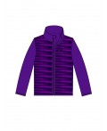 Куртка трикотажная для девочек сиреневый