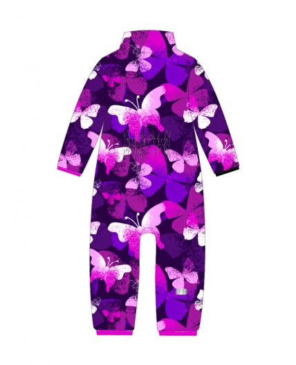 Комбинезон детский трикотажный для девочек разноцветный